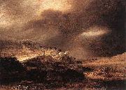 Stormy Landscape REMBRANDT Harmenszoon van Rijn